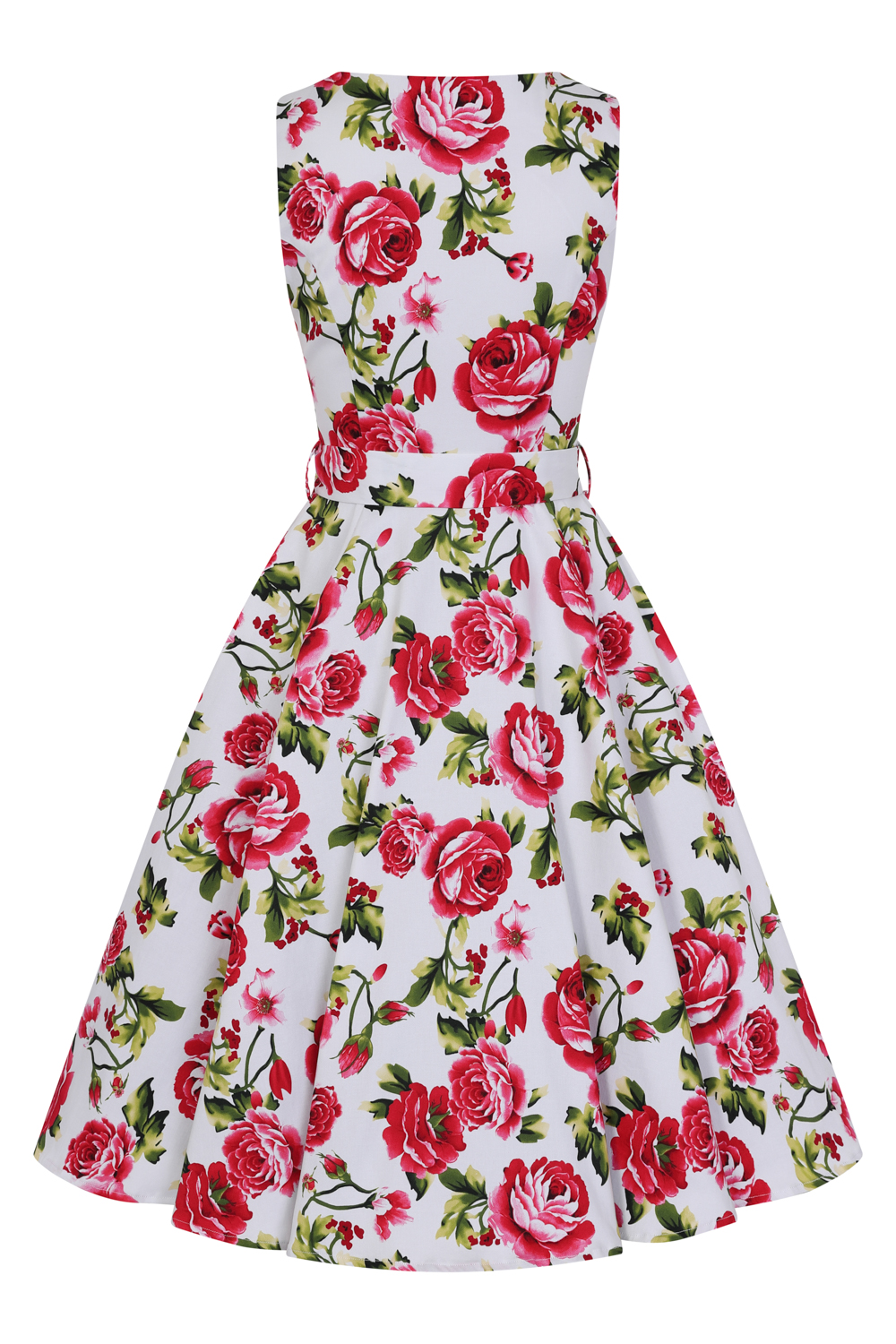 Sweet Rose Swing Dress